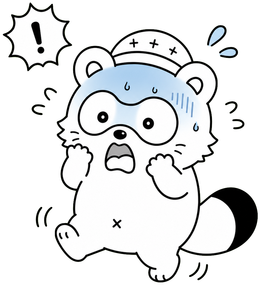たぬきキャラクター
