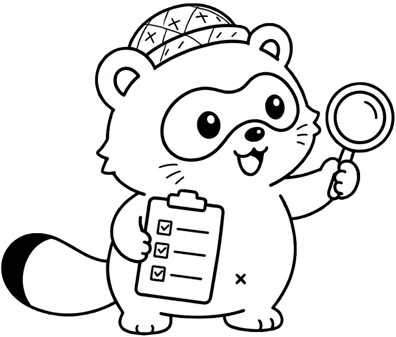 たぬきキャラクター